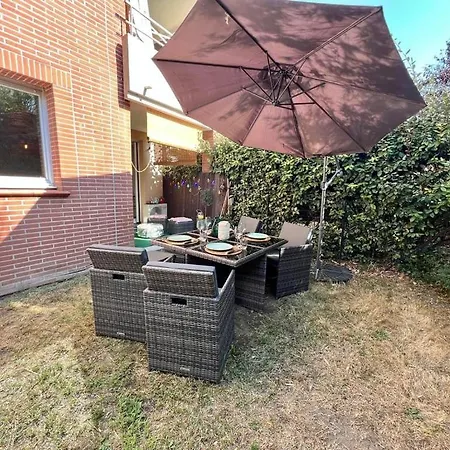 Le Ernest - Parking Inclus, Jardin Prive Et Piscine Apartment Toulouse Exterior photo
